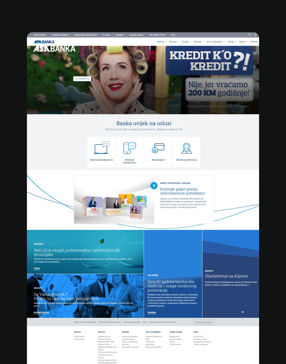 ASA Web - before